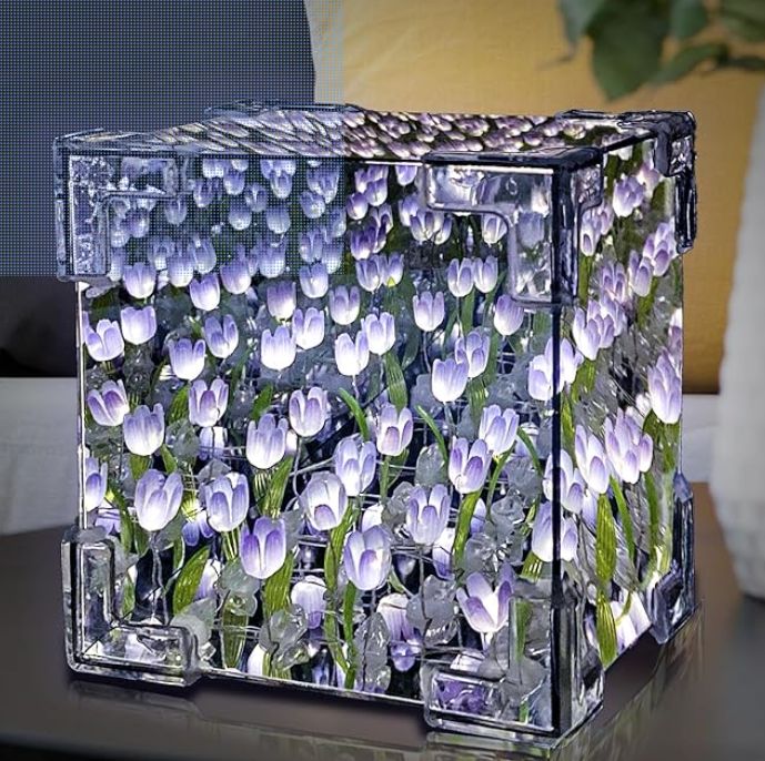 Decorative Tulip Mirror Lamp