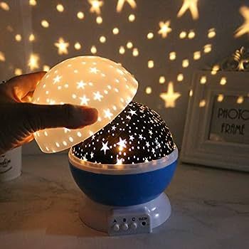 Star Master Dream Color Changing Rotating Projection Lamp